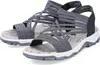 Rieker Komfort Sandalen Ribbonstretch/Namur Damen Produktbild-Vorschau 47