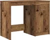 vidaXL Schreibtisch mit Unterschrank Altholz Holzwerkstoff Produktbild-Vorschau 4