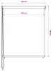 vidaXL Außenrollo 225 (B) x 140 (H) cm Cremeweiß Produktbild-Vorschau 5