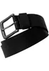 Urban Classics Gürtel Uni Leather Imitation Belt schwarz 95 Produktbild-Vorschau 7