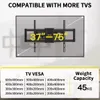 Alphamount TV Wandhalterung Schwenkbar für 37-75 Zoll Produktbild-Vorschau 3