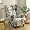 Topchances 2 Piece Wing Chair Cover, kryty židlí Wing Chair Náhled obrázku produktu 8