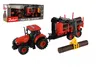 Traktor Zetor s vlekem s naklád. ramenem plast 36cm na Náhled obrázku produktu 1