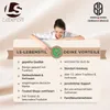 LS-LebenStil Holz Ziegelform Wandregal 60x15cm Braun Produktbild-Vorschau 9