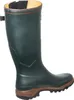 A single green rubber boot on a white background. Produktbild-Vorschau