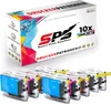 10er Multipack Set kompatibel für Brother DCP-150C Produktbild-Vorschau 1