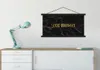 MuchoWow® Textilposter Soziale Medien - Instagram - Gold - Produktbild-Vorschau 3