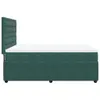 Boxspringbett mit Matratze Dunkelgrün 140x200 cm Samt Produktbild-Vorschau 7