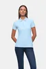 HAKRO Poloshirt Classic Damen #110  Gr. 2XL eisblau Produktbild-Vorschau 5
