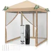 FCH 2x2m Faltpavillon, Pop Up Pavillon mit 4 Seitenwänden, Produktbild-Vorschau 1