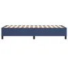 vidaXL Boxspringbettgestell Blau 90x200 cm Stoff Produktbild-Vorschau 5