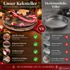 4 Keksteller Weihnachtsteller Plätzchenteller Metall Produktbild-Vorschau 7