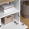 Kredens Vicco Wido Biały/Sonoma 80 x 50 cm z 1 zamkniętą Podgląd zdjęcia produktu 4