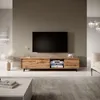 Selsey Galhad – Meuble TV bas Wotan, chêne mat avec Voir les images du produit 5