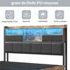 INONEFT Polsterbett 140x200cm mit USB-Ladegerät,Bett mit Produktbild-Vorschau 9