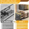 Teleskopschublade, Ausziehbare Schublade für Küchen, Slide Produktbild-Vorschau 7