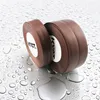 Battiscopa morbido 20×20mm marrone 5m PVC autoadesivo fine Anteprima dell’immagine prodotto 1