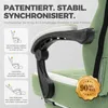 Gaming-Stuhl Stoff, Gel- & Taschenfederkissen, Massage, Produktbild-Vorschau 6