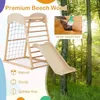 4 in 1 Kletterdreieck mit Rutsche & Kletternetz & Produktbild-Vorschau 6