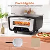 COSTWAY, horno eléctrico para pizza de 1700W, ideal para Vista previa de la imagen del producto 8
