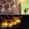 Salcar 5M LED Lichterkette Außen Solar & USB  10 Glühbirne Produktbild-Vorschau 4