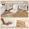 A collage showing a chair in a room, a hand pressing into foam, and stacked wood. Anteprima dell’immagine prodotto
