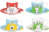 tea4chill Könitz Espresso Tassen Set Globetrotter. Produktbild-Vorschau 1