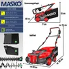 MASKO® Elektro Vertikutierer 2in1 Rasenlüfter 1800W, 40cm Produktbild-Vorschau 7