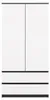 Armoire d'entrée 90 cm TAAVI - anthracite / blanc Voir les images du produit 19