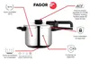 FAGOR DUAL Xpress 6/4 Szybkowar indukcyjny 6 + 4 L, stal Podgląd zdjęcia produktu 2