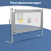 Bettizia Barrière de lit 150cm Barrière de lit réglable en Voir les images du produit 2