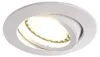 10x Einbaurahmen Mattweiß 818-MA Ø65 mm für Leuchtmittel Produktbild-Vorschau 2