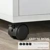 HOMCOM Support d'imprimante organiseur bureau caisson Voir les images du produit 12