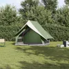 vidaXL Familienzelt mit Dach Grün und Weiß 220 x 220 x 184 Produktbild-Vorschau 2
