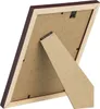 The back of a picture frame with its stand extended. Produktbild-Vorschau