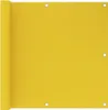 vidaXL Balkonová zástěna na ochranu soukromí žlutá 90x600 Náhled obrázku produktu 5