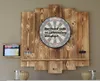WOODEN Dartboard Surround | Burned Look (Geflammt) | MIT Produktbild-Vorschau 1