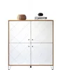 trendteam Wohnen Highboard Touch Artisan Eiche Melamin/Weiß Produktbild-Vorschau 6