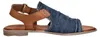 Mustang Damen Sandale Hochfront Nieten Faltendetail Produktbild-Vorschau 5