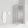 i-flair Schiebetür Duschkabine 95x95x180 cm aus Produktbild-Vorschau 1