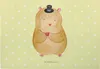 Mr. & Mrs. Panda Servierplatte Hamster Hut - Gelb Pastell - Produktbild-Vorschau 1