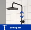 CECIPA Schwarz Thermostat-Duschsäule mit Mischbatterie, Produktbild-Vorschau 8
