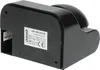 The back view of a black motion detector with a label showing product information. Anteprima dell’immagine prodotto