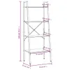 A line drawing diagram of a shelf unit with dimensions indicated. Podgląd zdjęcia produktu