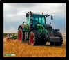ITENGA Mauspad TRAKTOR auf dem Feld 21 x 18 cm Kunststoff Produktbild-Vorschau 1