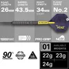 Target Darts Luke Littler G1 Steel Tip Dartpfeile 24G, 90% Produktbild-Vorschau 10