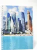 ADINA Premium Collegeblock "Skyline" A4 dotted 80 Blatt Produktbild-Vorschau 1