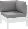 vidaXL Palettenkissen 3-tlg. Grau Oxford-Gewebe Produktbild-Vorschau 3