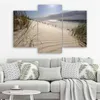 Triptychon auf leinwand dünen am strand 120x80 cm Feeby Produktbild-Vorschau 2