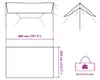 vidaXL Plachta modrá 400x294 cm Vodotěsná Náhled obrázku produktu 7